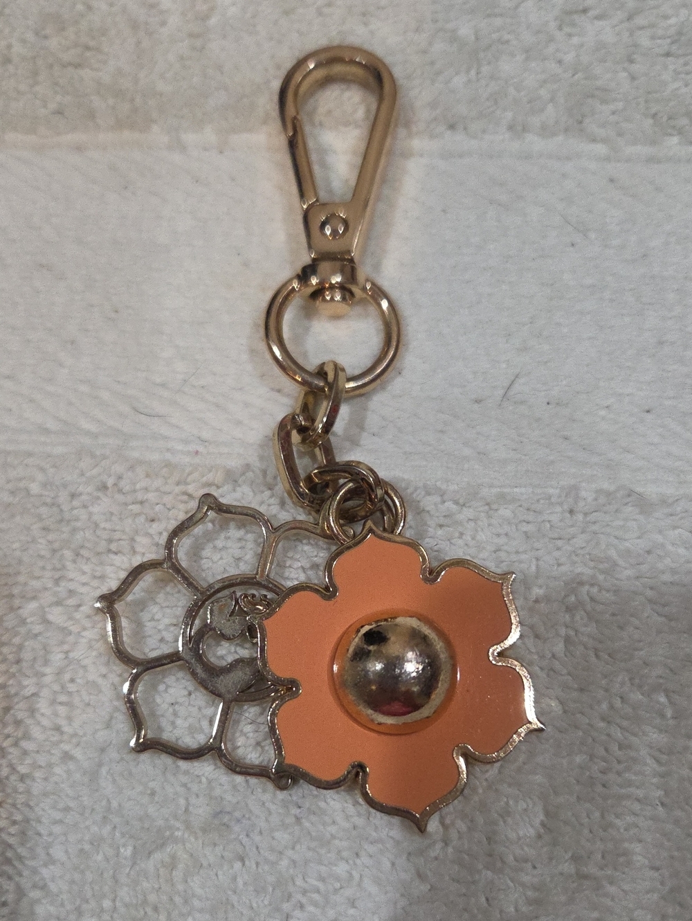 FLOWER PURSE CHARM